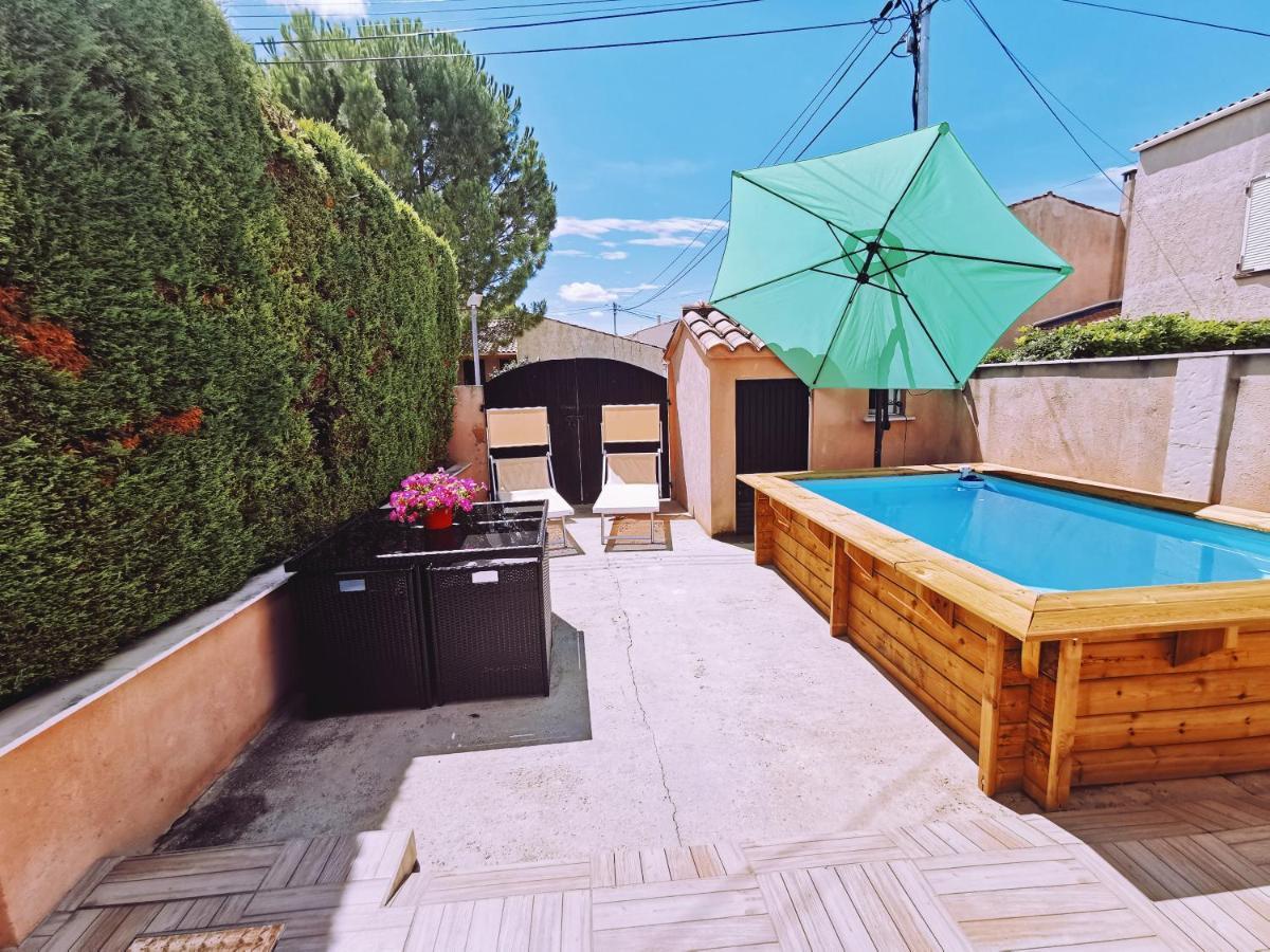 Studio Privatif Climatise , Terrasse Et Piscine Pernes-les-Fontaines Exterior photo